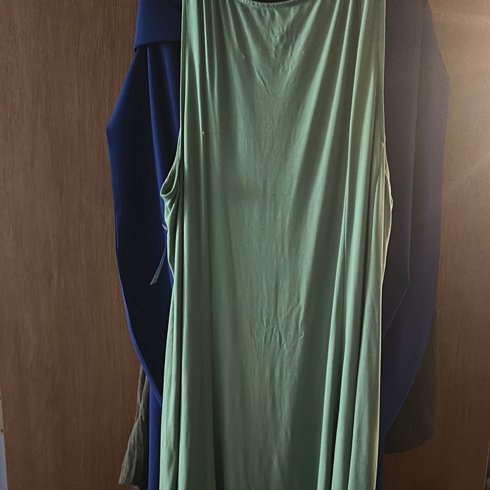 Torrid Olive Green Button-Front Tank Top - Picture 3 of 5